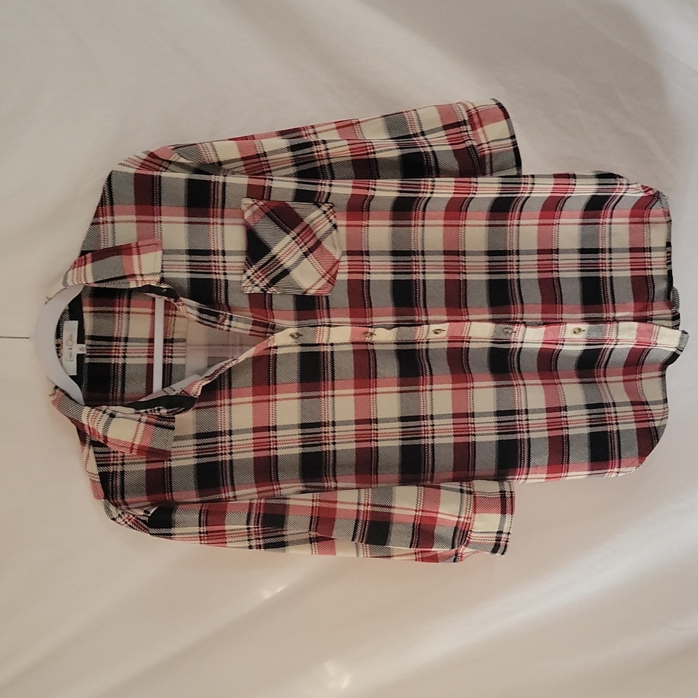 Flannel Tunic Shirt
